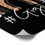 Poster Gigi Life Mamie Cheetah Leopard Femmes Noël (Coin)