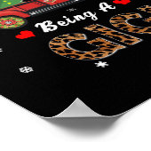 Poster Gigi Lover | J'Aime Être Un Gigi Arbre De Noël (Coin)