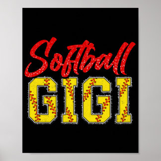 Poster Gigi Retro Super Loud Fier Sport Jeu Catcher