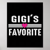 Poster Gigi's Favorite (Devant)