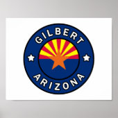 Poster Gilbert Arizona (Devant)