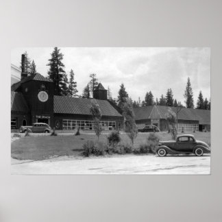 Poster Gilchrist, Oregon Commercial Centre View