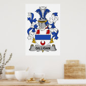 Poster Gilligan Family Crest (Cuisine)