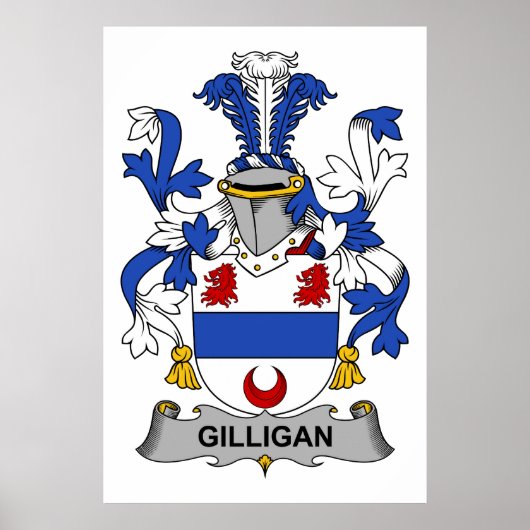 Poster Gilligan Family Crest (Devant)