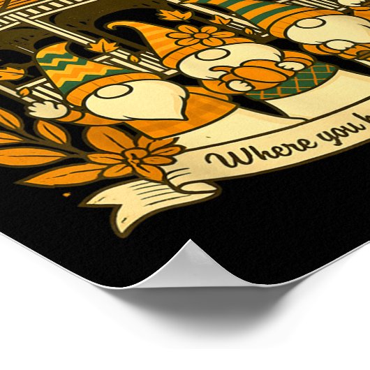 Poster Gilmore Ghouls Where You Haunt I Will Follow Hallo (Coin)