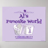 Poster Gilmore Girls | Al's Pancake World (Devant)