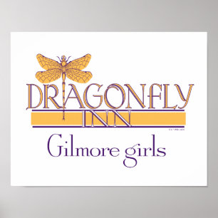 Poster Gilmore Girls   Dragonfly Inn Logo