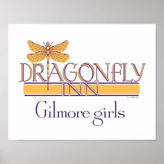 Poster Gilmore Girls | Dragonfly Inn Logo (Devant)