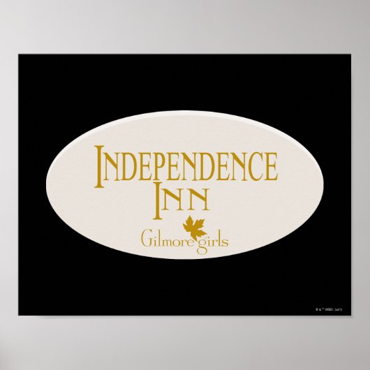 Poster Gilmore Girls | Independence Inn (Devant)