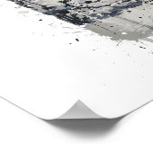 Poster Gin Bottle Wall Art Print 'Rock Pool' (Coin)