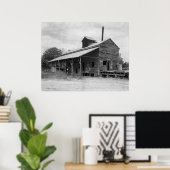 Poster Gin de coton (Bureau à domicile)