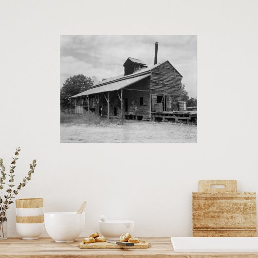 Poster Gin de coton (Cuisine)