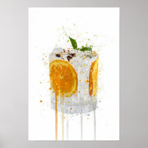 Gin & Tonic 'Orange et Basilic'