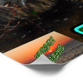 Poster Gina en noir et blanc (Coin)