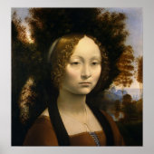 Poster Ginevra de Benci (Devant)