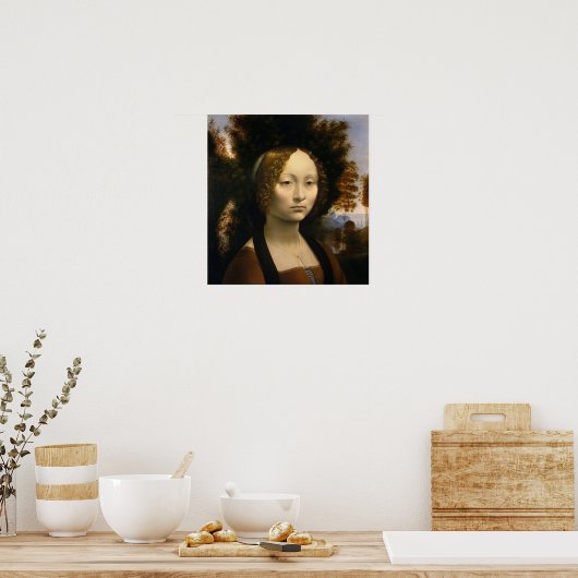 Poster Ginevra de Benci (Cuisine)