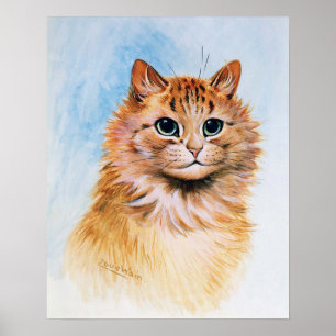 Poster Ginger Tom, Louis Wain