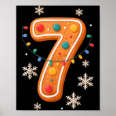 Poster Gingerbread 6 7 Meme Christmas Matching Couple Boy (Devant)