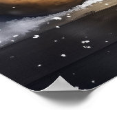 Poster Gingerbread Christmas Wall Art, Cozy Coffee Lover (Coin)