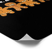 Poster Gingerbread Dental Christmas Ortho Squad Orthodont (Coin)