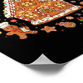 Poster Gingerbread House Project Manager Cookie Baking Fu (Coin)