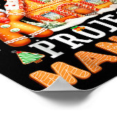 Poster Gingerbread House Project Manager Decorating Bakin (Coin)