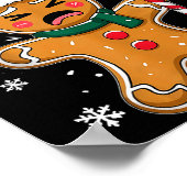 Poster Gingerbread Man Oh Snap Christmas Funny Cookie Bak (Coin)