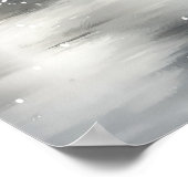 Poster Gingerbread Man Skating Print Christmas Art (Coin)