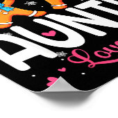 Poster Gingerbread Nk Or Blue Auntie Loves You Christmas  (Coin)