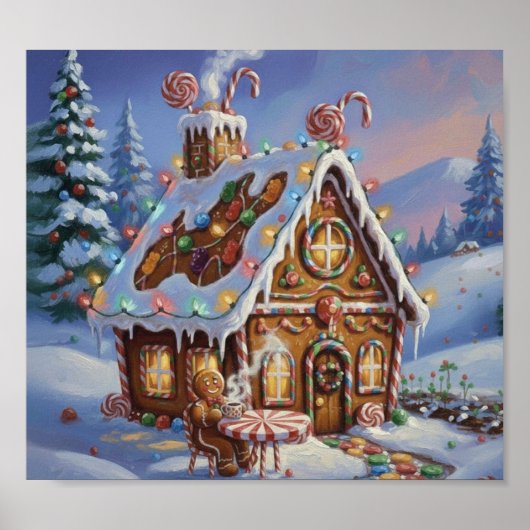 Poster GingerBreadHouse2 (Devant)