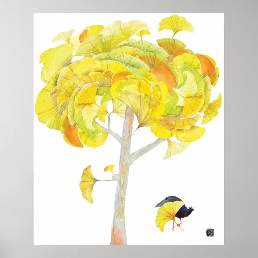 POSTER GINGKOTREE (Devant)