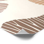 Poster Ginkgo biloba : design transparent sec. (Coin)