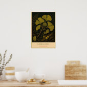 Poster Ginkgo Leaf (Cuisine)