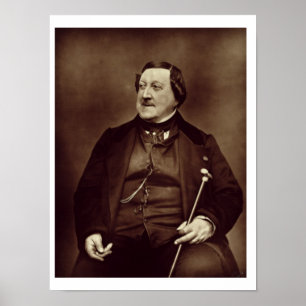 Poster Gioacchino Rossini (1792-1868) de 'Galerie Conte