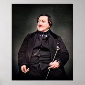 Poster Gioachino Rossini - Compositeur (Devant)