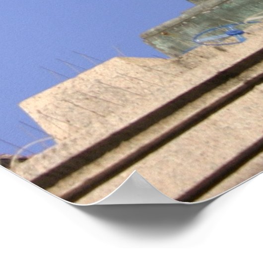 Poster Giordano Bruno à Rome (Coin)