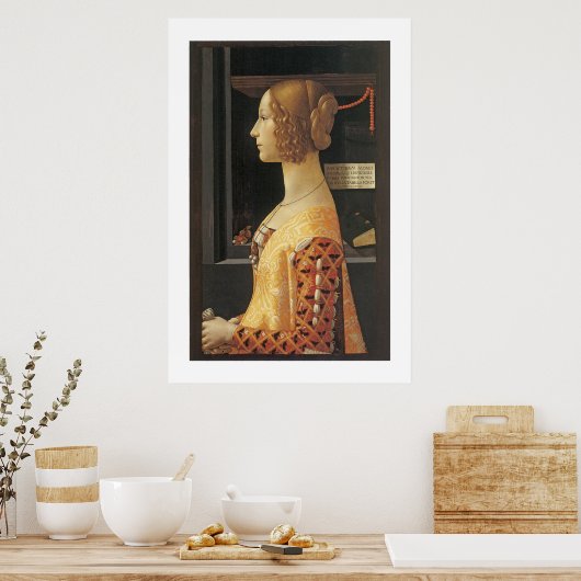 Poster Giovanna degli Albizzi Tornabouni (Cuisine)