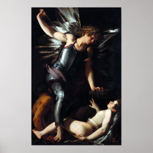 Poster Giovanni Baglione les défaites divines d'eros