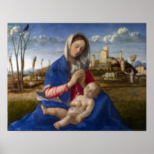 Poster Giovanni Bellini Madonna de la prairie