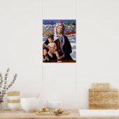 Poster Giovanni Bellini Madonna et Enfant avec Saint Jean (Cuisine)