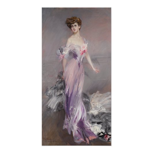 Poster Giovanni Boldini Portrait de Mme Howard-Johnston (Devant)