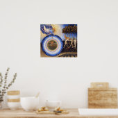 Poster Giovanni di Paolo La création du monde (Cuisine)