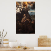Poster Giovanni Lanfranco - St Conrad Confalonieri - 1618 (Cuisine)