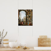 Poster Giovanni Paolo Panini Le Philosophe Diogène (Cuisine)