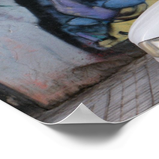 Poster Gipsy Street Art de Las Palmas Fortune Teller (Coin)