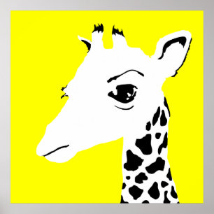 Poster girafe