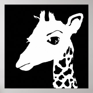 Poster girafe