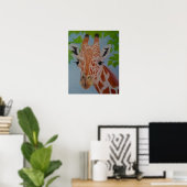 Poster Girafe gracieuse  (Bureau à domicile)