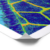 Poster girafes bleues (Coin)