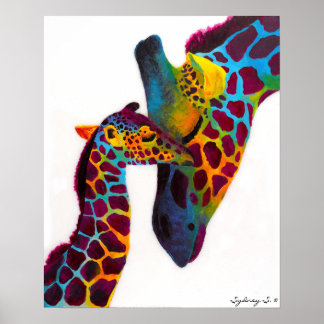 Poster Giraffe